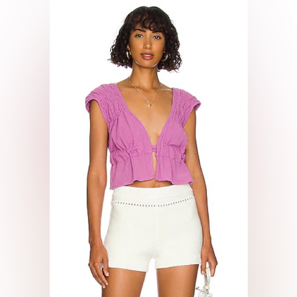 Free People Tie Top